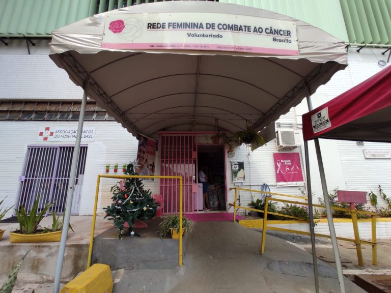 Sede da Rede Feminina, ao lado do heliponto do HB