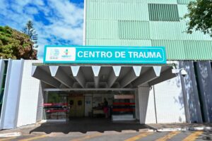 Centro de Trauma do Hospital de Base do Distrito Federal (HBDF): queda no número de atendimentos a pacientes graves durante o Carnaval de 2025. Créditos: Alberto Ruy/IgesDF